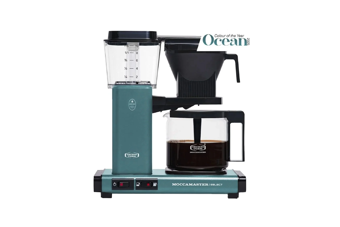 Moccamaster SELECT 1.25lt - Exceptional Handmade Drip Coffee Machine