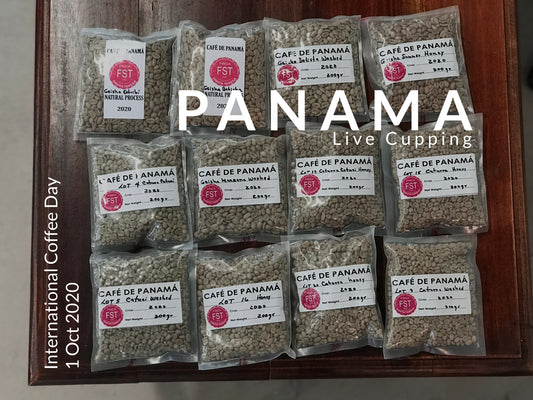 LIVE CUPPING EVENT 21 October 2020: PANAMA GEISHA - FINCA SANTA TERESA