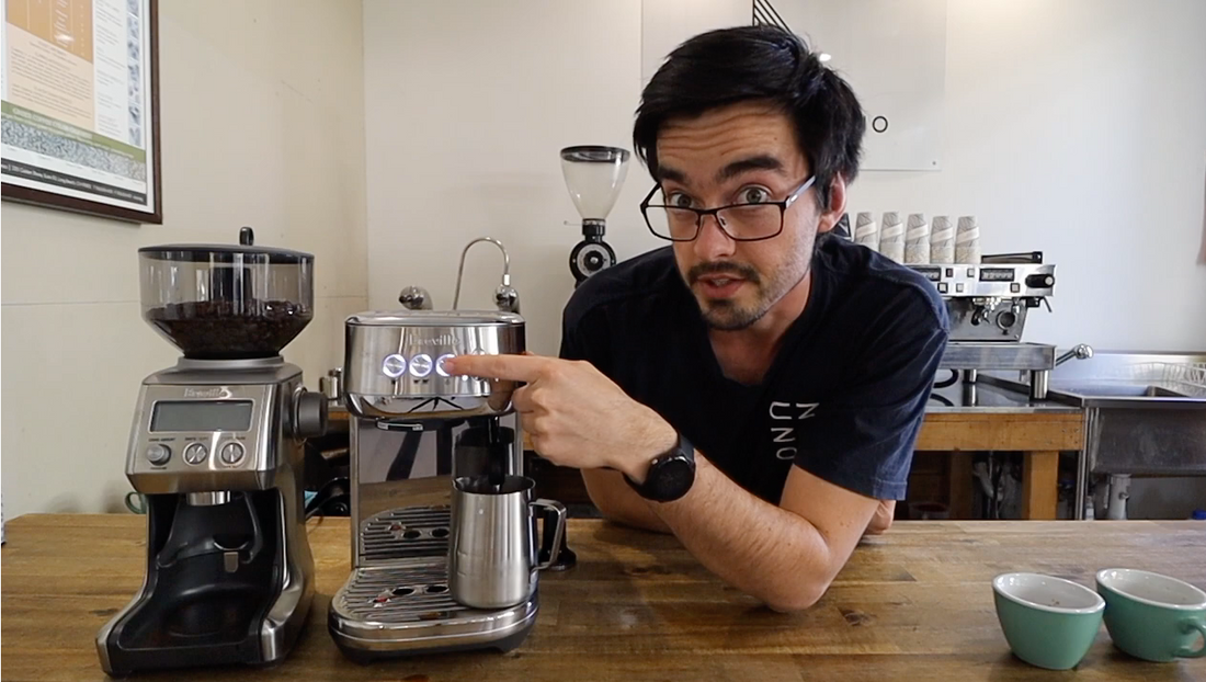 VIDEO TUTORIALS SAM BEGG Breville Bambino Plus Espresso