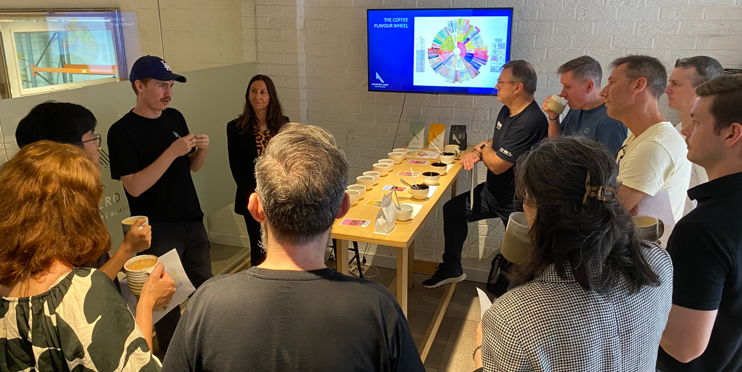 Cupping and Tasting Team Building Workshop